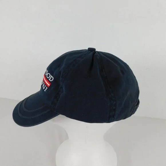 Eaglewood Golf Course Utah Men Adjustable Blue Golf Hat Embroidered Hook Loop - Picture 2 of 10